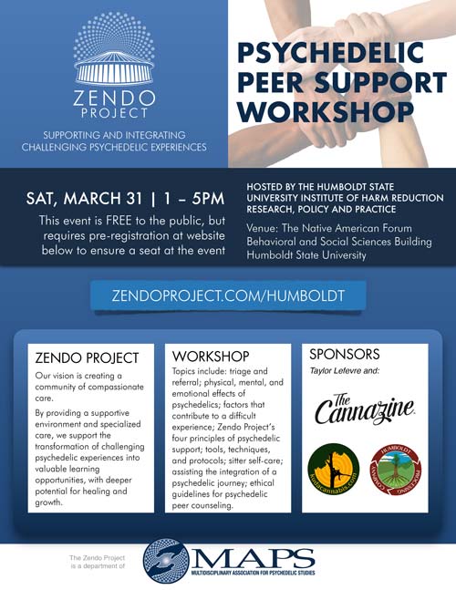 Humboldt Peer Support Workshop on March 31, 2018